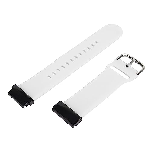 Doact Silikon-Uhrenarmband, Weiches Uhrenarmband 26 Mm für Übungen (WHITE) von Doact