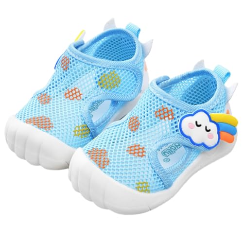 Non-Slip Baby Breathable Shoes for Spring and Summer, Toddler Baby Shoes Girl Boy Breathable Mesh Sneakers Walking Shoes (Blue,Inner Length 13cm/5.11in) von Doandcan