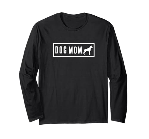Dobermann Pinscher Hund Mama - Mutter Langarmshirt Dobermann Pinscher Hund Mama - Mutter Langarmshirt von Doberman Pinscher Dog Mom Apparel for Women by RJ
