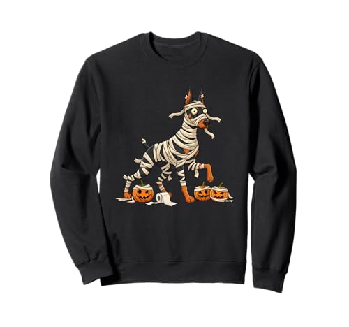 Dobermann Pinscher Mama Kürbis Halloween Kinder Herren Damen Sweatshirt Dobermann Pinscher Mama Kürbis Halloween Kinder Herren Damen Sweatshirt von Doberman Pinscher Lover Halloween Outfits Boy Girl