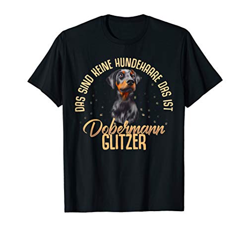 Dobermann Hund Pinscher Damen Herren Hunderasse T-Shirt von Dobermann & Geschenke