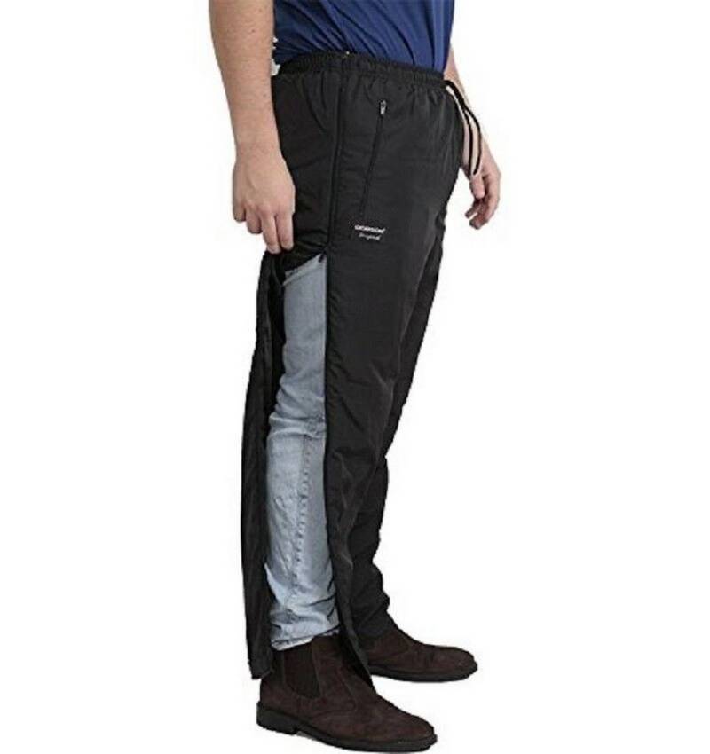 Dobsom Outdoorhose Winter Reha-Hose D/H gefüttert mit durchgehendem Reißverschluss warm auch in Kurzgrößen von Dobsom