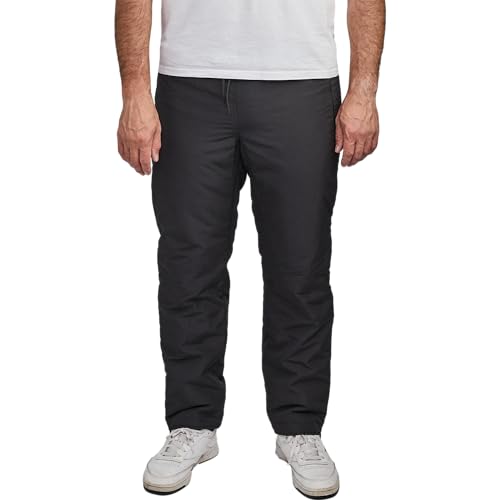 Dobsom Reha Hose Damen und Herren Gefüttert I Jogginghose seitlich zu öffnen I Sporthose Trainingshose mit durchgehendem Reissverschluss I Gefüttert | Gr. XS - 5XL Unisex von Dobsom