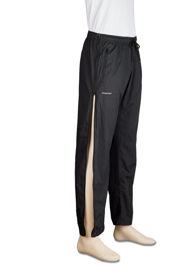 Dobsom Trainingshose Reha I OP Hose Damen I Herren I mit seitlichen Reißverschlüssen von Dobsom