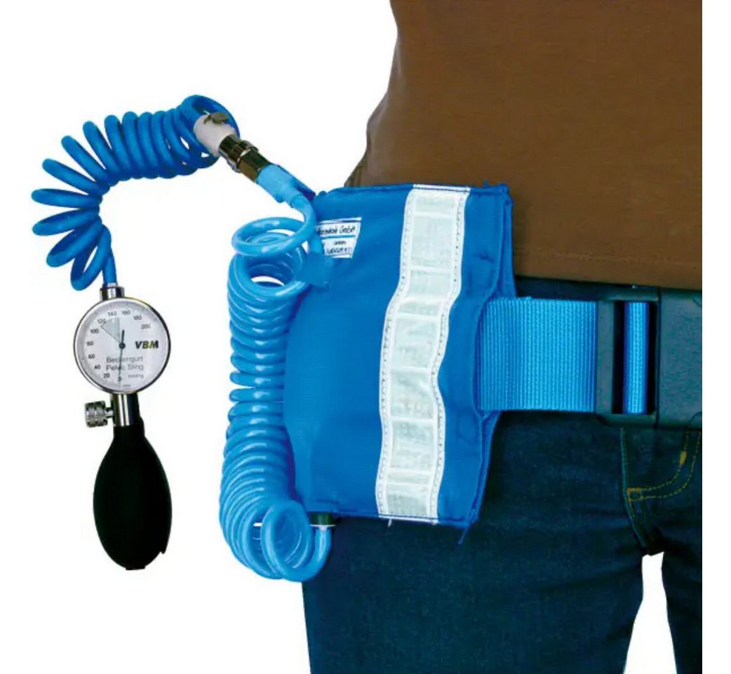 DocMed Erste-Hilfe-Set Beckenschlinge, (Notfall Gleitschiene, 1 St), Multifunktional, Längenverstellbares Fixierband von DocMed