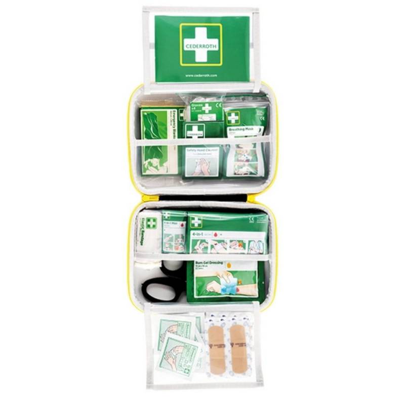 DocMed Erste-Hilfe-Set Cederroth First Aid Kit Large/Medium/Small, (Professionelle Notfalltasche, 1 St), schneller Zugriff, Umfangreiche Ausstattung von DocMed