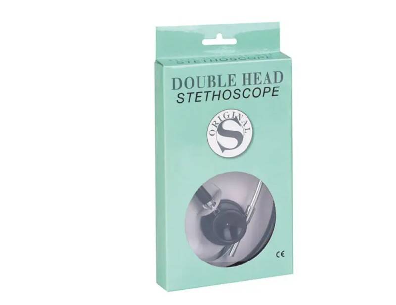 DocMed Stethoskop Doppelkopfstethoskop für Kinder, (Spar-Set), Kinder-Stethoskop, Präzise Auskultation, Gesundheitsüberwachung von DocMed