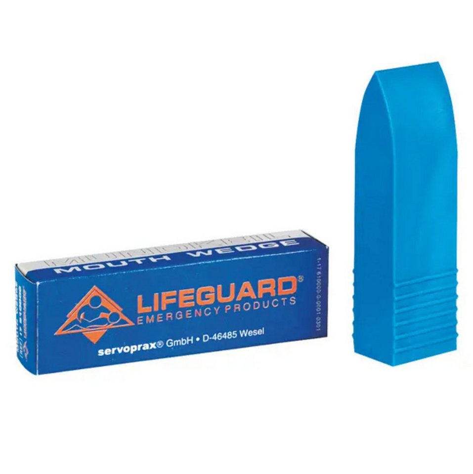 DocMed Erste-Hilfe-Set Lifeguard Mundkeil, (Beatmung & Mundschutz, 1 St), Flexibel, Unterstützt bei Notfällen von DocMed