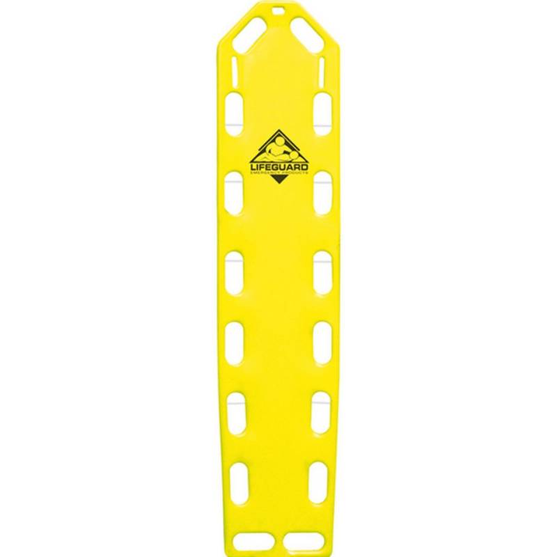 DocMed Erste-Hilfe-Set Lifeguard Spineboard Gelb Speed-Clip Pin, (Rettungsboard Wasserrettung, 1 St), aus robustem Polyethylen, Komfortabel von DocMed