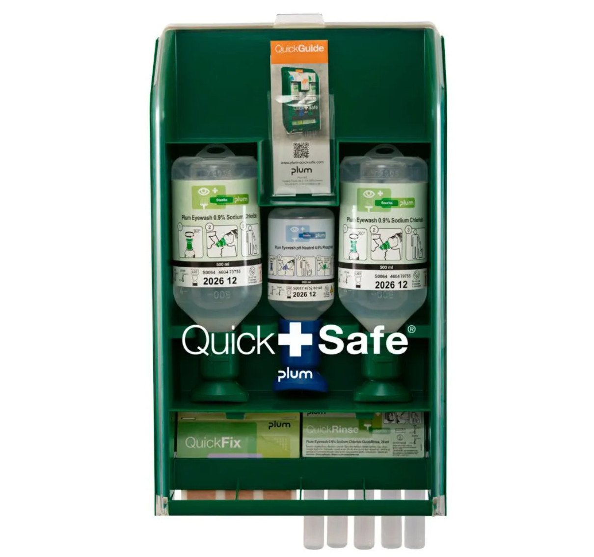 DocMed Erste-Hilfe-Set Plum QuickSafe Basic Erste-Hilfe Box, (Notfall box, 1 St), Modular erweiterbar, mit alle wichtigen Notfallprodukte von DocMed