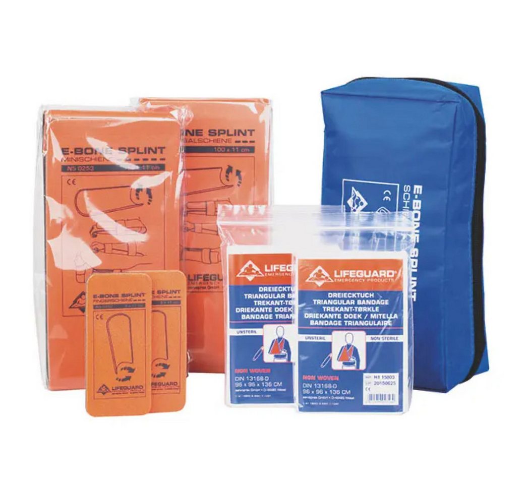DocMed Erste-Hilfe-Set Splint Schiene E-Bone, (Mehrfach verwendbar, 1 St), Universell zuschneidbar, 14 % mehr Materialvolumen von DocMed