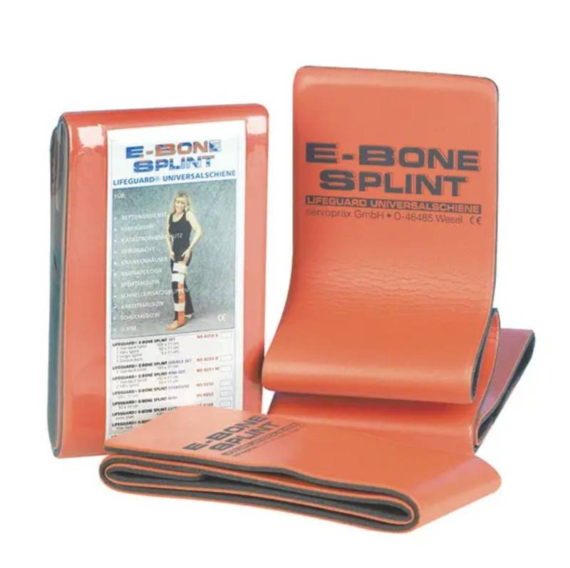 DocMed Erste-Hilfe-Set Splint Schiene E-Bone, (Mehrfach verwendbar, 1 St), Universell zuschneidbar, 14 % mehr Materialvolumen von DocMed