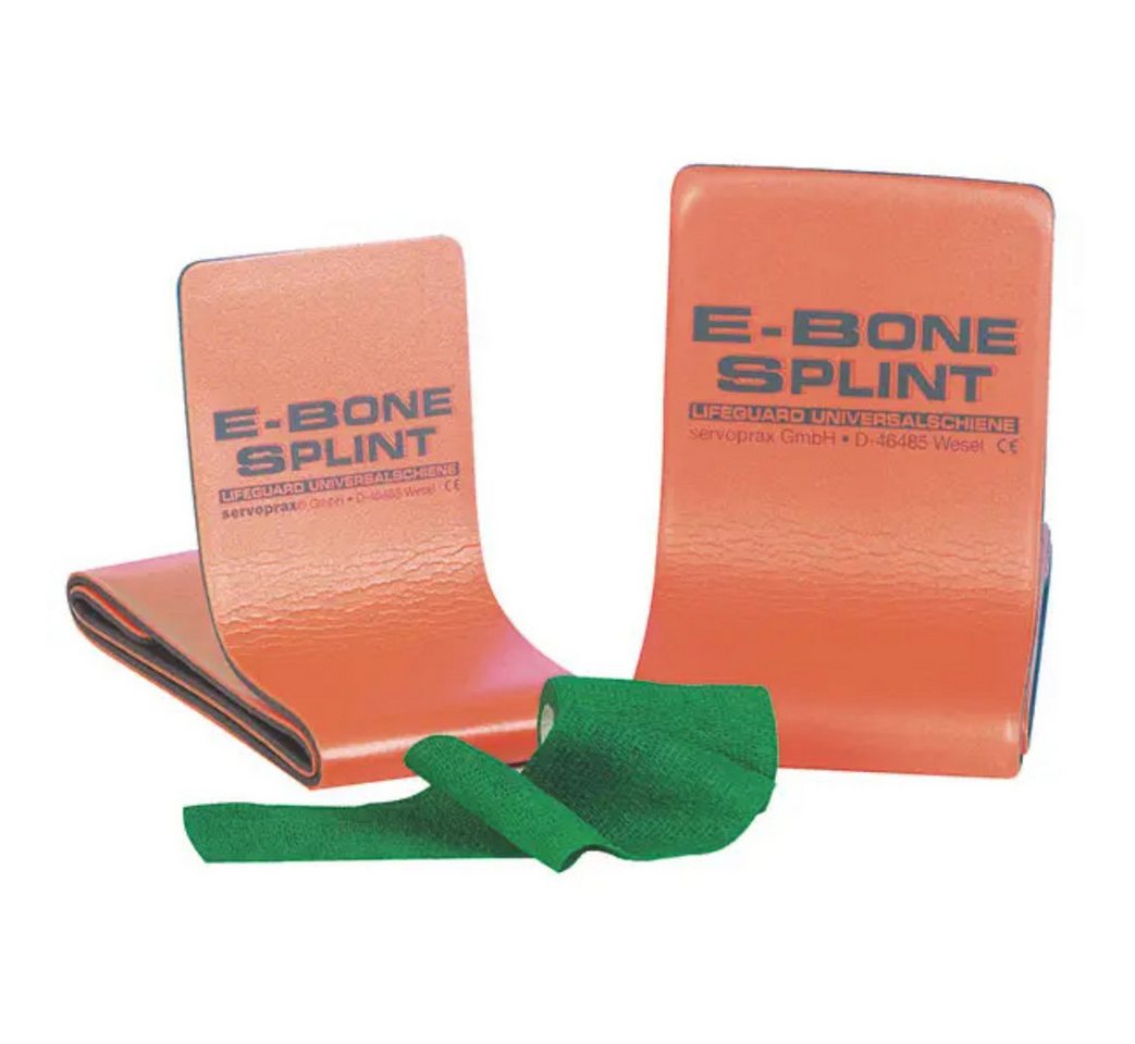DocMed Erste-Hilfe-Set Splint Schiene E-Bone, (Mehrfach verwendbar, 1 St), Universell zuschneidbar, 14 % mehr Materialvolumen von DocMed
