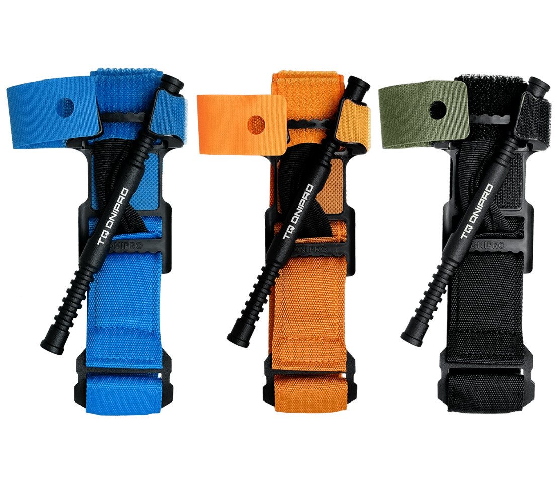 DocMed Erste-Hilfe-Set TQ DNIPRO GEN 2 Tourniquet, (Notfall Tourniquet, 1 St), Robuste Metallschnalle, Einfache Handhabung von DocMed