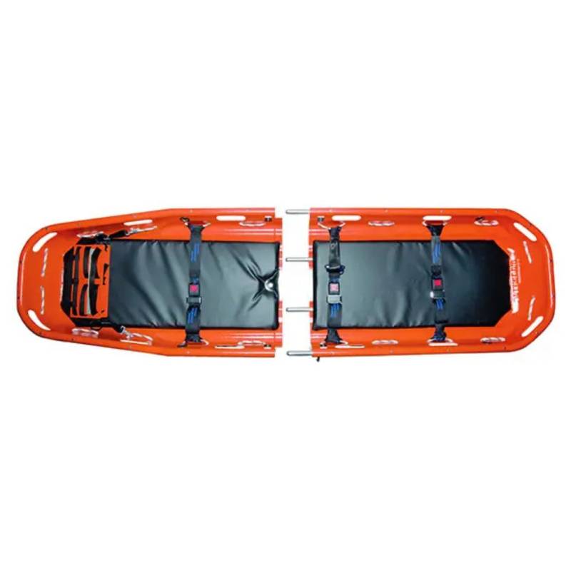 DocMed Erste-Hilfe-Set ultraBASKET STRETCHER, teilbar, (Modulares Rettungstragenset, 1 St), Max. Belastbarkeit: 315 kg, verstellbare Fußstütze von DocMed