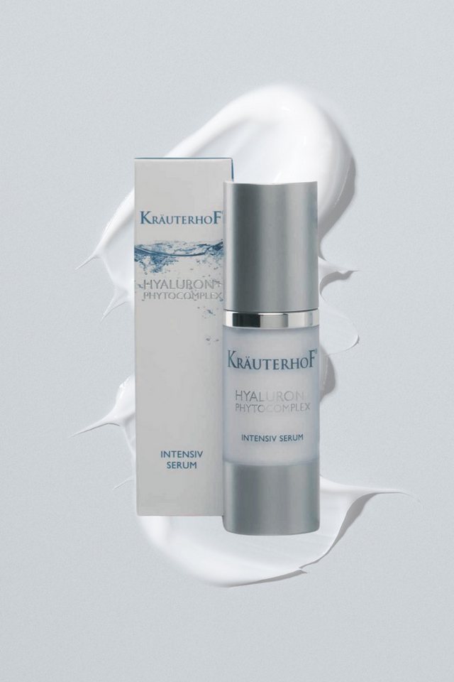 Kräuterhof Gesichtsserum KräuterhoF Hyaluron+Phytokomplex Intensiv Serum 30 ml Hautpflege, 1-tlg., Leichte Textur, für jeden Hauttyp von Kräuterhof