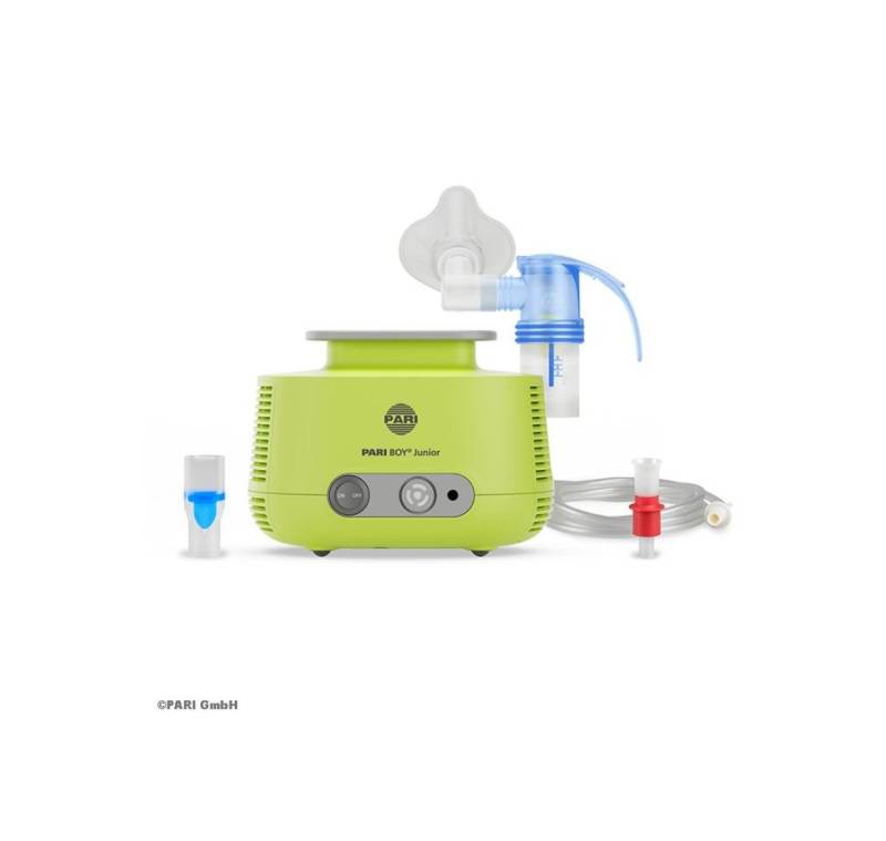 DocMed Inhalationsgerät PARI BOY Junior (Typ 130) Inhalationsgerät, Inhalationsgerät Set 10-tlg., Atemtherapie für Kleinkinder, Einfache Handhabung, Medizinisch geprüfte Qualität: von DocMed