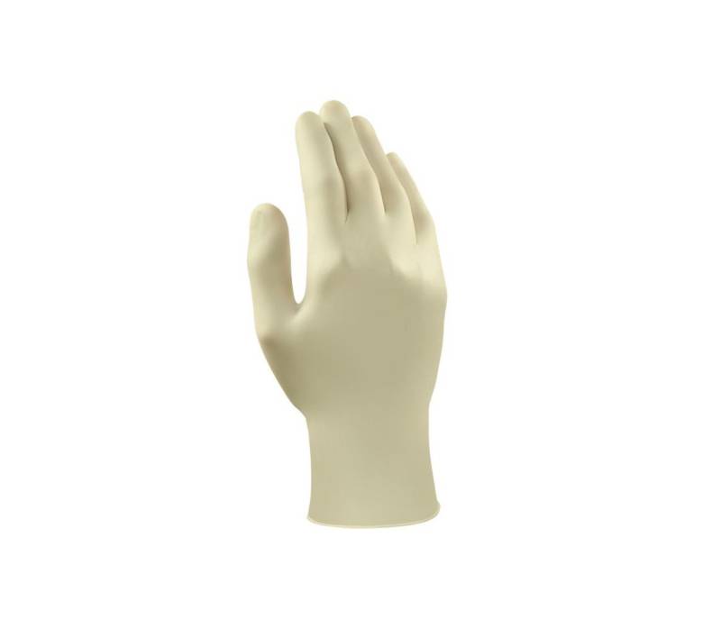 DocMed Latexhandschuhe Micro-Touch sterile U.-Handschuhe (Einmalpack, 50-St., puderfreie handschuhe) in mehreren Größen S/M/L von DocMed