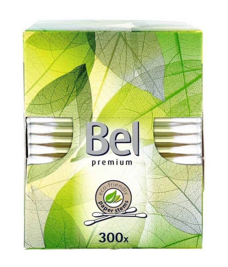 PAUL HARTMANN AG Wattestäbchen Bel Premium Wattestäbchen (300 Stck), mit Aloe Vera und Provitamin B5, 300-St., aus Baumwolle und Mikrofase von PAUL HARTMANN AG
