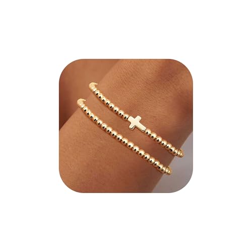 Dochais Damen Armband, Goldene Perlen Armbänder Dochais Damen Armband, Goldene Perlen Armbänder von Dochais