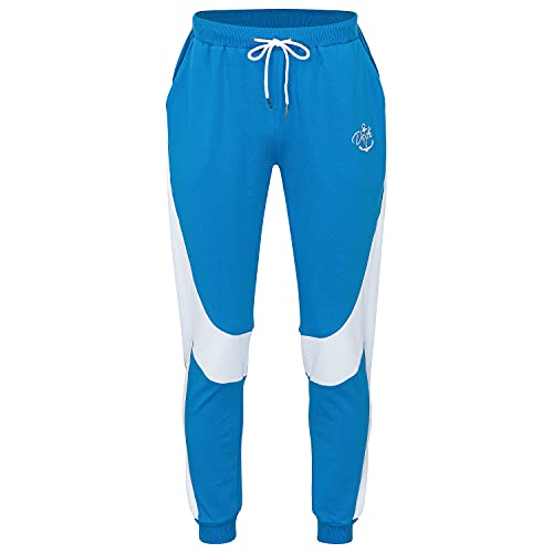 Dock13 Klassische Jogginghose/Freizeithose mit Taschen „Husum“ (3X-Large, Hellblau) von Dock13