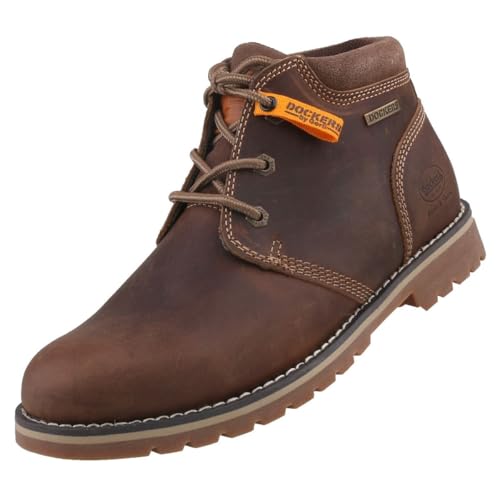 Dockers Herren Halbschuhe Braun EU 42 Braun EU 42 von Dockers by Gerli