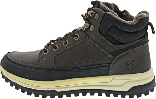 Dockers Herren Stiefeletten/Winterboots Dunkelbraun Synthetik, Größe:40, Farbauswahl:braun von Dockers by Gerli