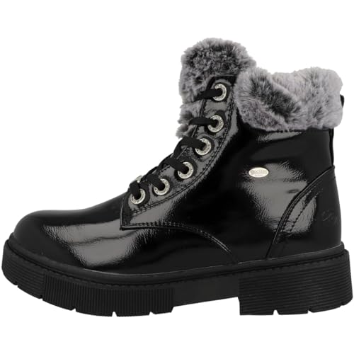 Dockers Kinderschuhe Mädchen Stiefel Reißverschluss Winterstiefel Schwarz Freizeit, Schuhgröße:33 EU von Dockers by Gerli