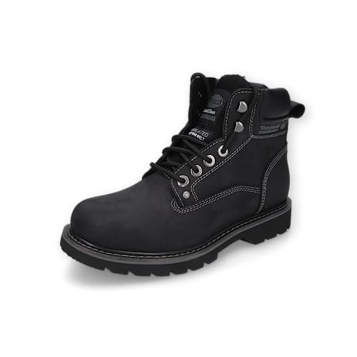 Dockers by Gerli Herren Combat Boots, Männer Sport- & Outdoorschuhe,wasserabweisend,warm gefüttert,outdoor-schuhe,schwarz,43 EU von Dockers by Gerli