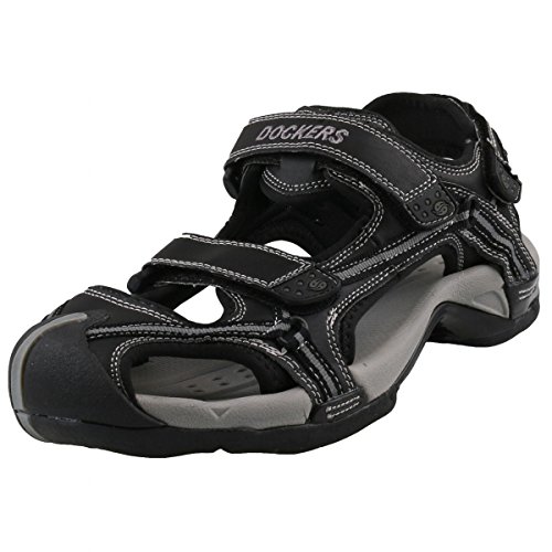 Dockers by Gerli Herren 24ML002-650 Sandalen, Schwarz (schwarz 100) von Dockers by Gerli