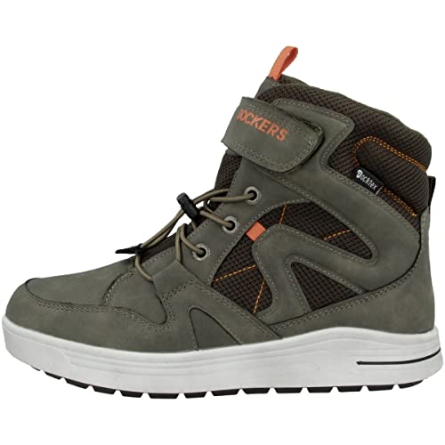 Dockers by Gerli Jungen 45ro702 Hohe Sneaker, Grün Khaki 850, 41 EU von Dockers by Gerli