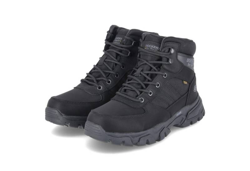 Dockers by Gerli Dockers By Gerli 53HE002-657-101 Herren Textil & Synthetik schwarz Schnürstiefel von Dockers by Gerli