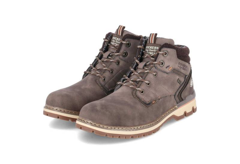 Dockers by Gerli Dockers By Gerli 53TA003-630-380 Herren Synthetik dunkelbraun Schnürstiefel von Dockers by Gerli