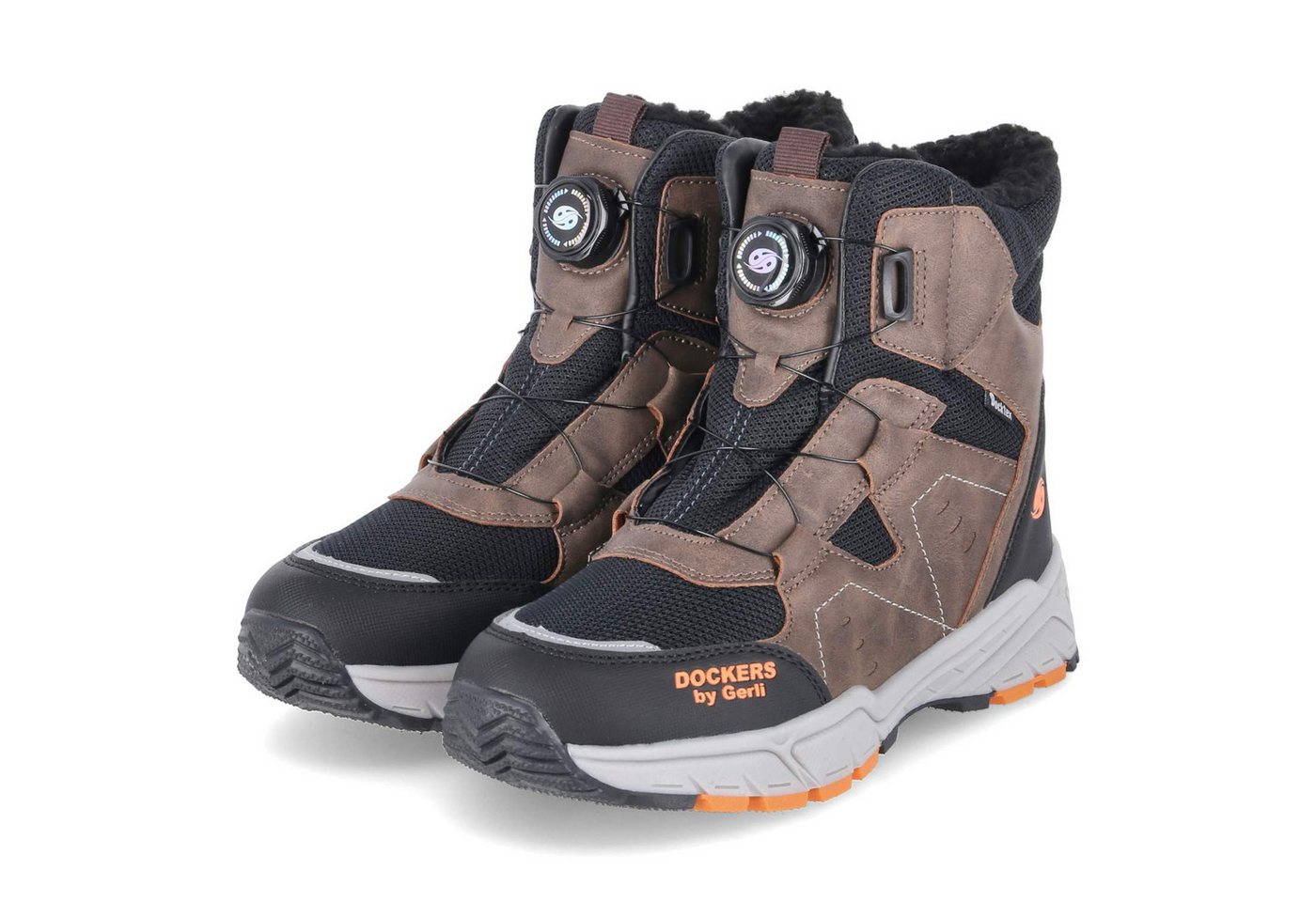 Dockers by Gerli Dockers By Gerli 57NL701637303 Jungen Textil & Synthetik braun Stiefel von Dockers by Gerli