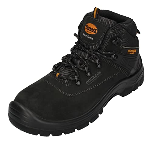 Dockers by Gerli Arbeitsschuhe Unisex Magic HIGH S3 Black, Größe:43 EU von Dockers by Gerli