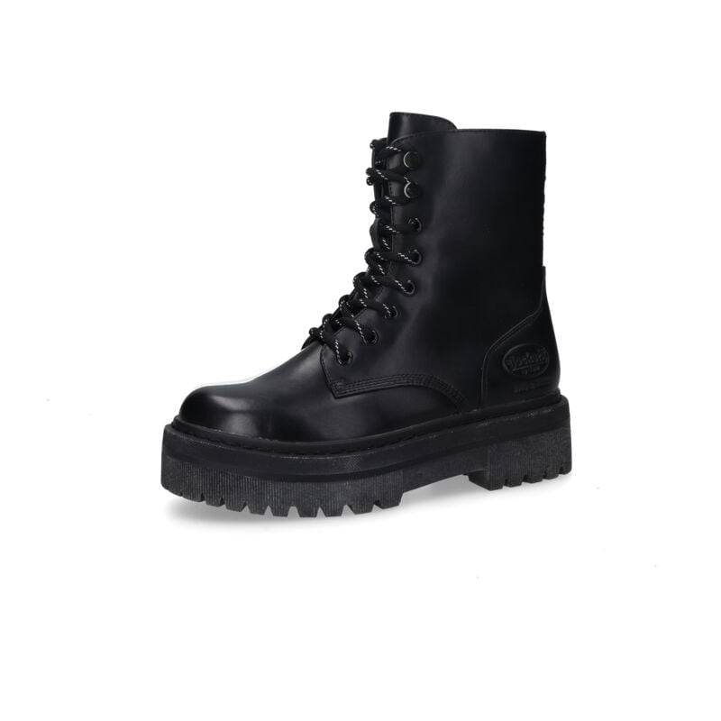 Dockers by Gerli Boot - Schnürboots - EU37 bis EU41 - für Damen - Größe EU40 - schwarz von Dockers by Gerli