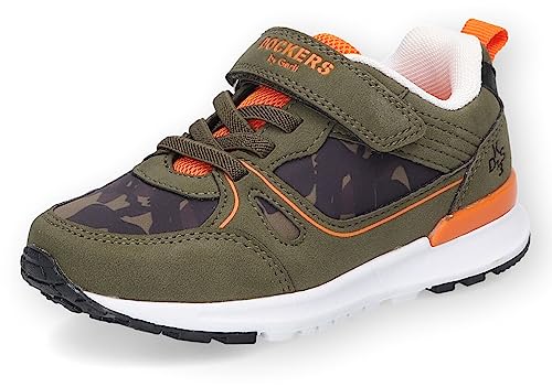 Dockers by Gerli Camo Sneaker Männer Kinder Sneaker Khaki EU 32 Kunstleder, Textil Basics von Dockers by Gerli