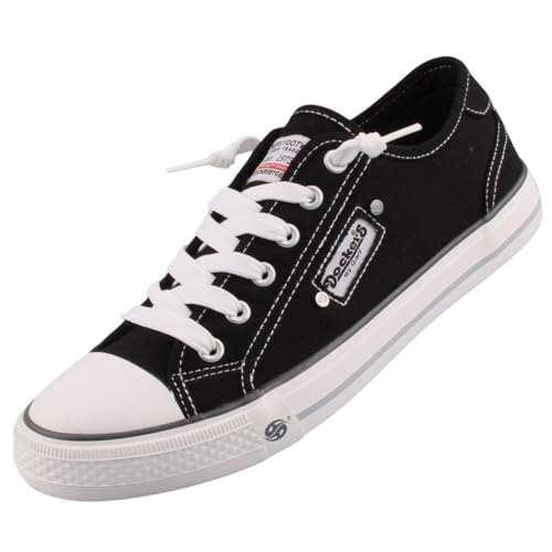 Dockers by Gerli Canvas Sneaker Schwarz/Weiß EU 37 Dockers by Gerli Canvas Sneaker Schwarz/Weiß EU 37 von Dockers by Gerli