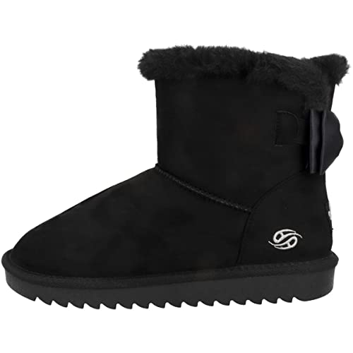 Dockers by Gerli Cuddly Boot Frauen Kinder Boots schwarz EU 41 Textil Basics, Streetwear von Dockers by Gerli