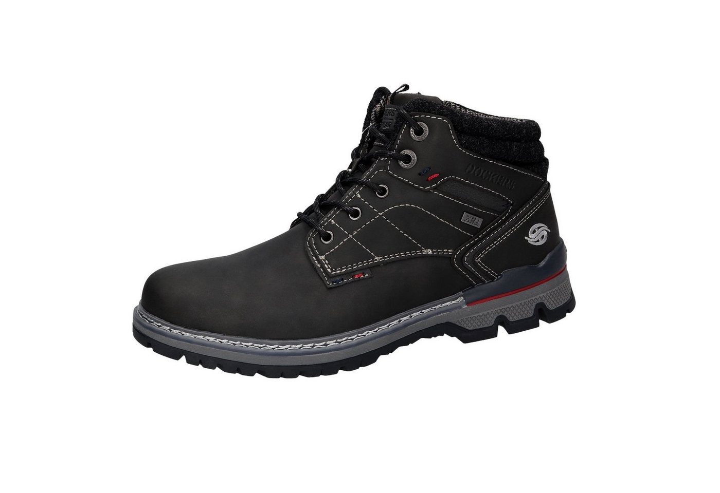 Dockers by Gerli DOCKERS BY GERLI Herren Schnürboots Schnürboots mit herausnehmbarer Innensohle von Dockers by Gerli