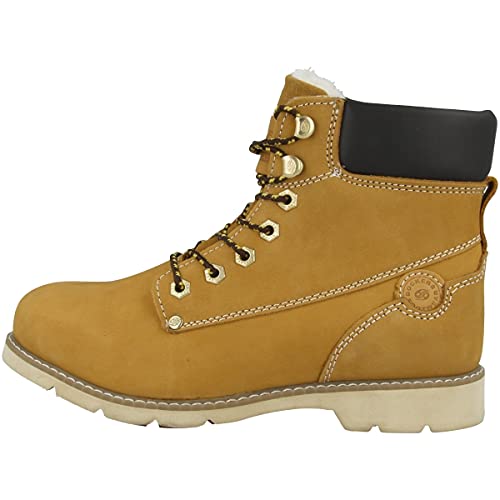 Dockers by Gerli Damen 39SI302 Combat Boots, Gelb (GOLDEN Tan 910) von Dockers by Gerli