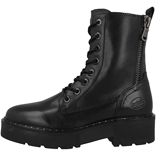 Dockers by Gerli Damen 45at202 Combat Boots, Black 45at202 100100, 40 EU von Dockers by Gerli