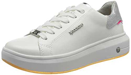 Dockers by Gerli Damen 46AD204-610591 Sneaker, Weiss/Silber, 38 EU von Dockers by Gerli