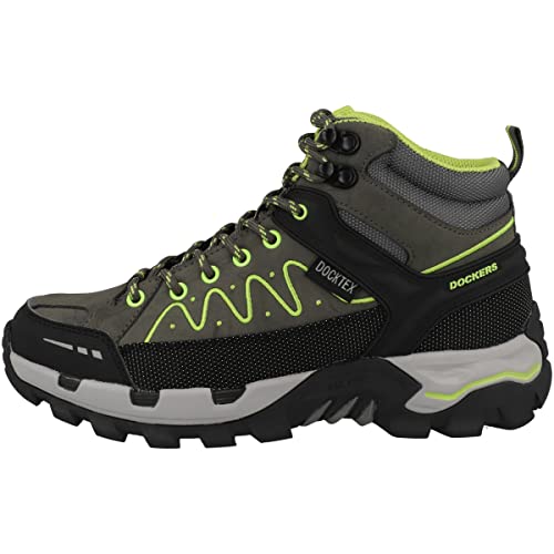 Dockers by Gerli Damen 49LC201 Wanderschuh, dunkelgrau/grün, 38 EU von Dockers by Gerli