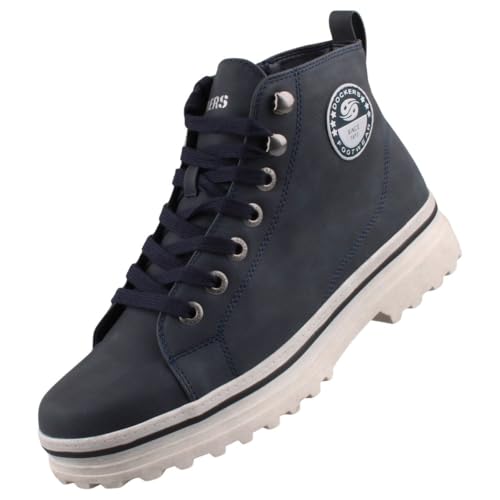 Dockers Damen Stiefelette Blau EU 39 von Dockers by Gerli