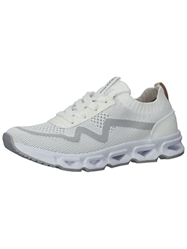 Dockers by Gerli Damen Sneaker Low weiß/naturweiß/grau/beige 39 von Dockers by Gerli