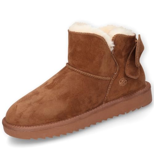 Dockers by Gerli Damen Boots gefüttert Cognac EU 38 von Dockers by Gerli