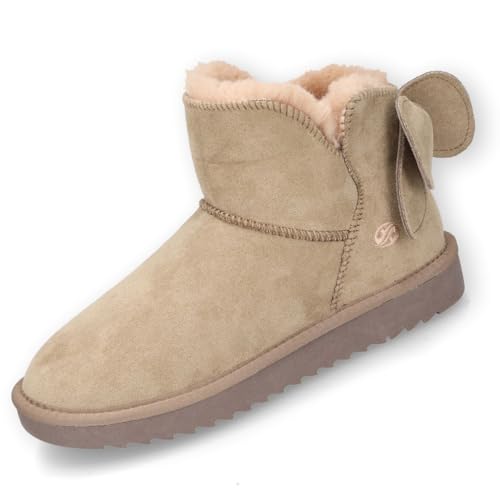 Dockers by Gerli Damen Boots gefüttert Taupe EU 37 von Dockers by Gerli