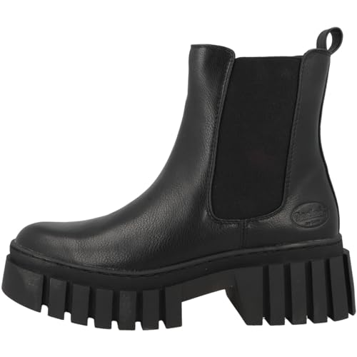 Dockers by Gerli Damen Klassische Stiefeletten, Frauen Stiefeletten,Wechselfußbett,uebergangsschuhe,uebergangsstiefel,schwarz,41 EU von Dockers by Gerli