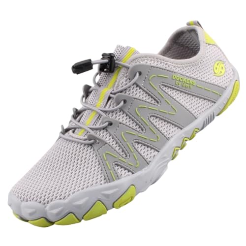 Dockers by Gerli Damen Barfußschuhe Grau/Grün EU 38 von Dockers by Gerli